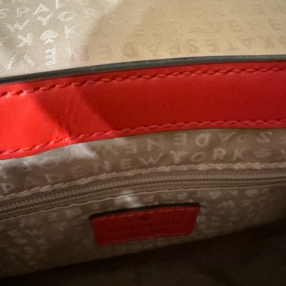 Pre-owned Kate Spade orange Doreen leather saddle bag - Picture 9 of 11